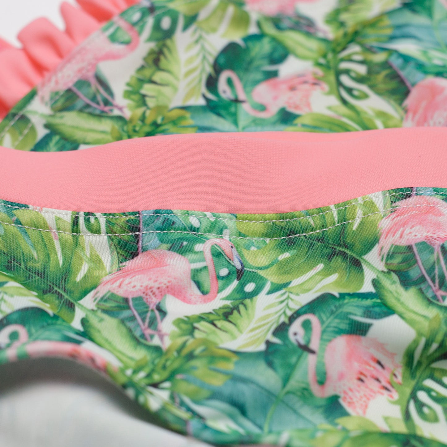 Trópusi Flamingó kislány bikini szett